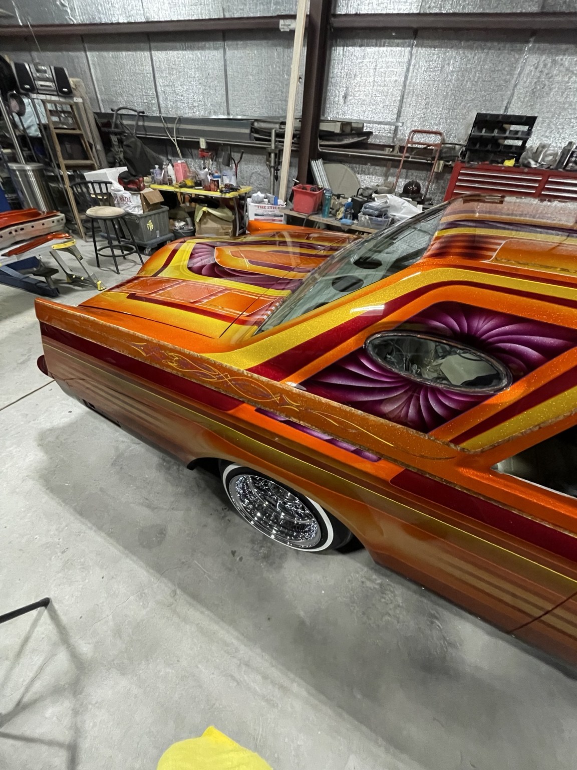 Custom Lincoln: rear three-quarter