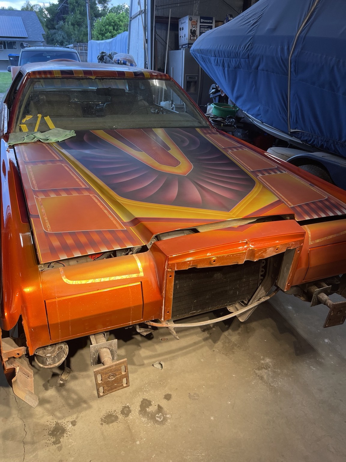 Custom Lincoln: preparation in the workshop